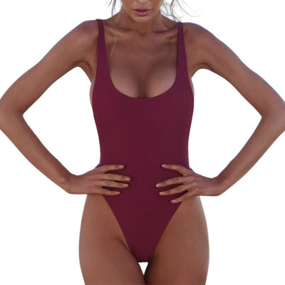 High-Waisted Super Elegant Swimsuit
