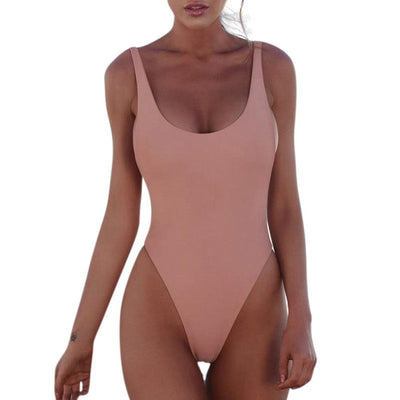 High-Waisted Super Elegant Swimsuit