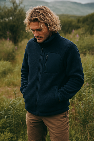 Combat Style High Neck Jacket